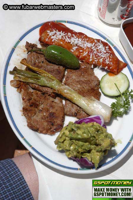 Lobster Lunch in Puerto Nuevo 2004