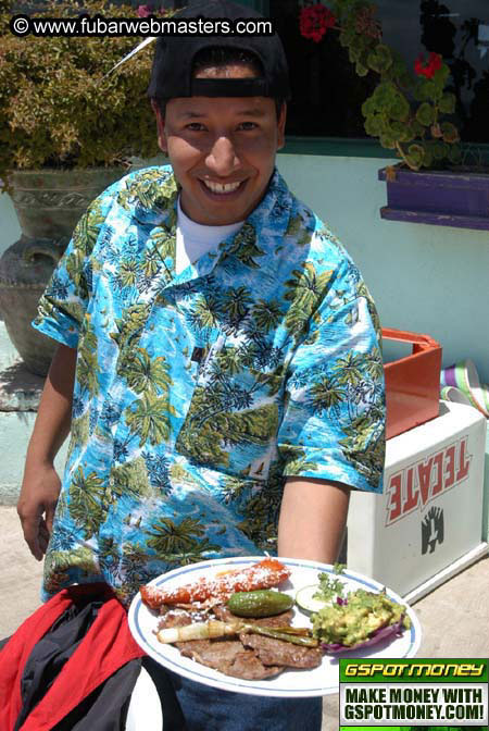 Lobster Lunch in Puerto Nuevo 2004