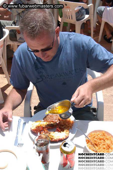 Lobster Lunch in Puerto Nuevo 2004