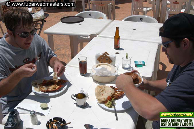 Lobster Lunch in Puerto Nuevo 2004