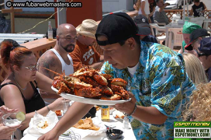 Lobster Lunch in Puerto Nuevo 2004