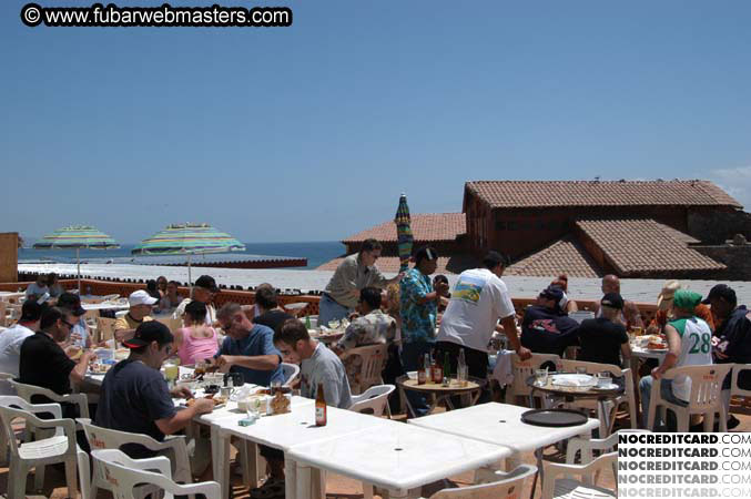 Lobster Lunch in Puerto Nuevo 2004