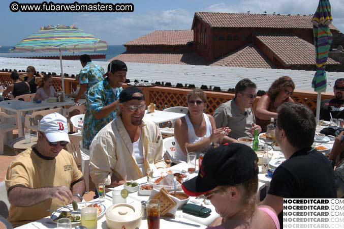 Lobster Lunch in Puerto Nuevo 2004