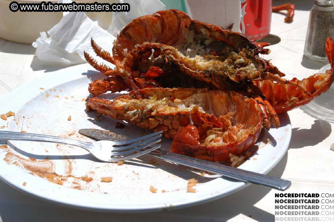 Lobster Lunch in Puerto Nuevo 2004