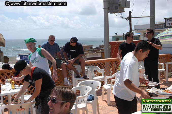 Lobster Lunch in Puerto Nuevo 2004