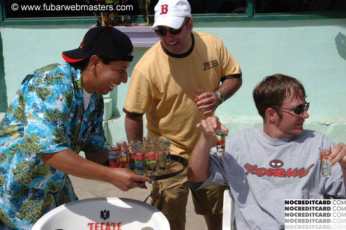 Lobster Lunch in Puerto Nuevo 2004