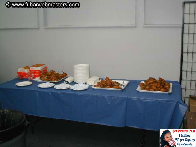 1st Annual Fried Chicken & Poker Party 2004