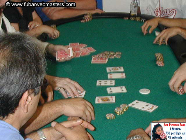 1st Annual Fried Chicken & Poker Party 2004