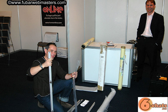 Registration, Set-up and Show Floor 2005