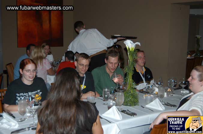 Dinner at Chima Brazilian Steakhouse 2004