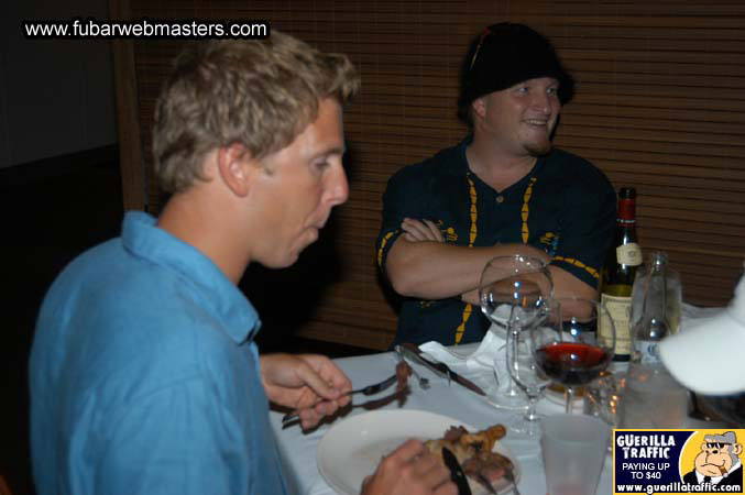 Dinner at Chima Brazilian Steakhouse 2004