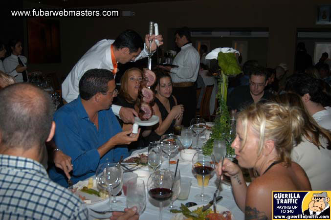 Dinner at Chima Brazilian Steakhouse 2004