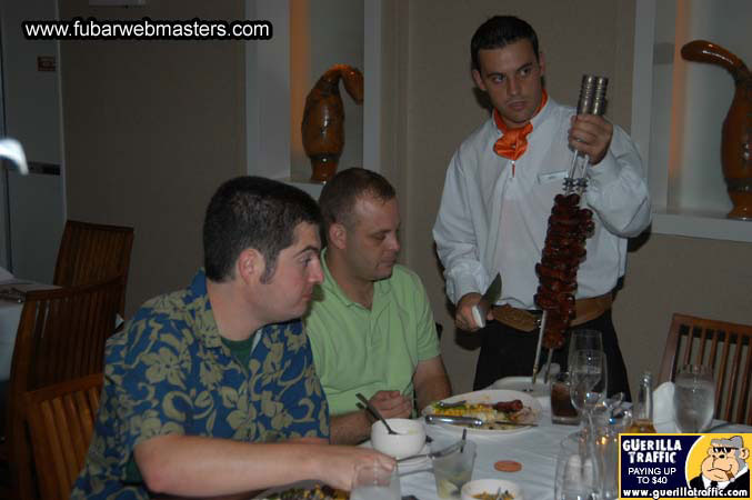 Dinner at Chima Brazilian Steakhouse 2004