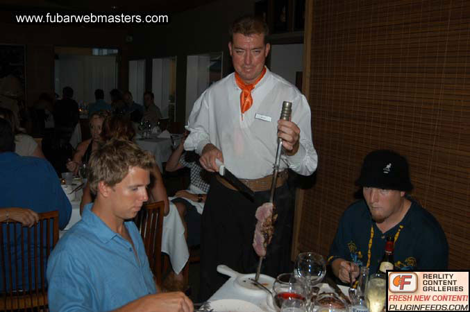 Dinner at Chima Brazilian Steakhouse 2004