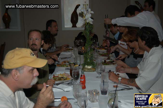 Dinner at Chima Brazilian Steakhouse 2004