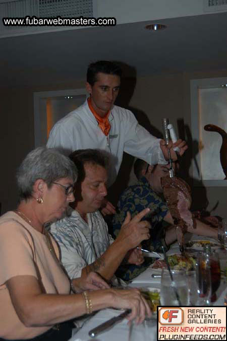 Dinner at Chima Brazilian Steakhouse 2004