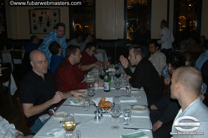 Dinner at Smith & Wollensky's 2005