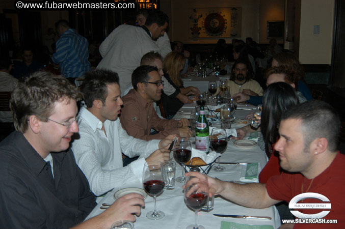 Dinner at Smith & Wollensky's 2005