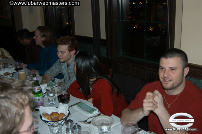 Dinner at Smith & Wollensky's 2005