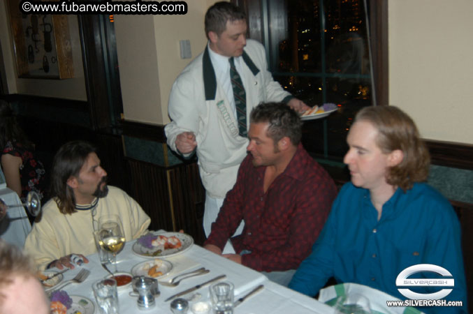 Dinner at Smith & Wollensky's 2005