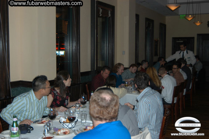 Dinner at Smith & Wollensky's 2005