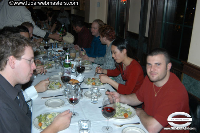 Dinner at Smith & Wollensky's 2005