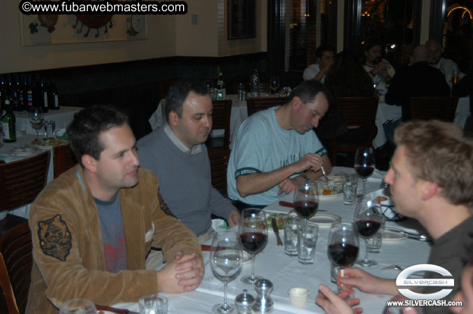 Dinner at Smith & Wollensky's 2005