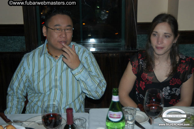 Dinner at Smith & Wollensky's 2005