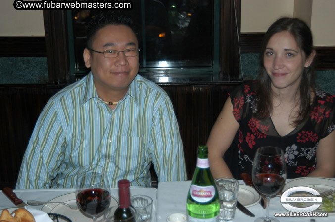 Dinner at Smith & Wollensky's 2005