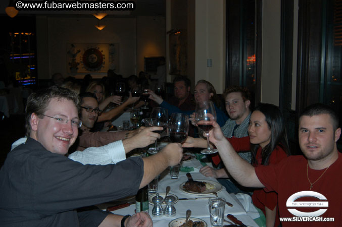 Dinner at Smith & Wollensky's 2005