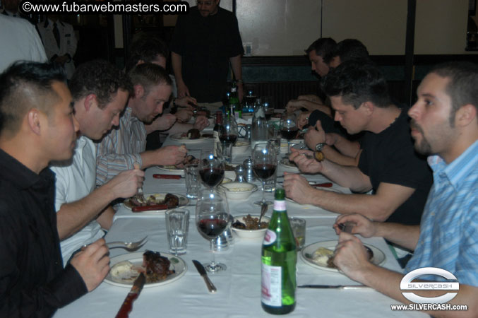 Dinner at Smith & Wollensky's 2005