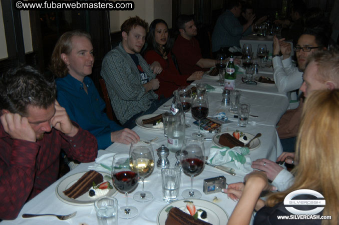 Dinner at Smith & Wollensky's 2005