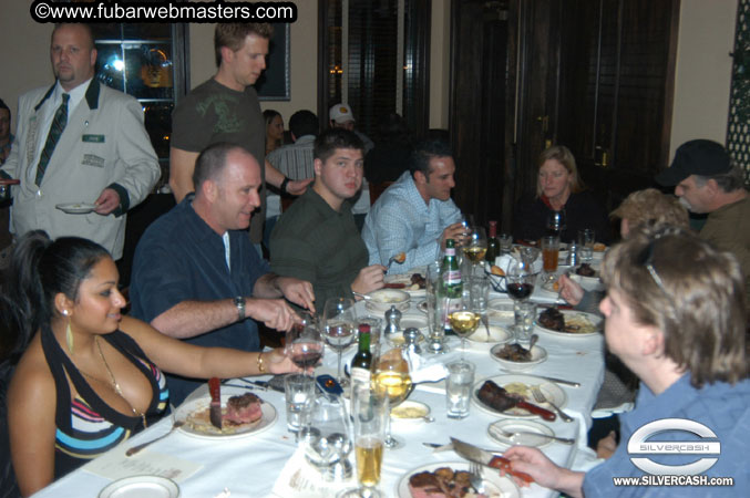 Dinner at Smith & Wollensky's 2005