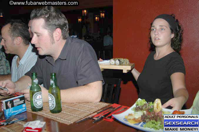 Dinner Thursday Night 2005