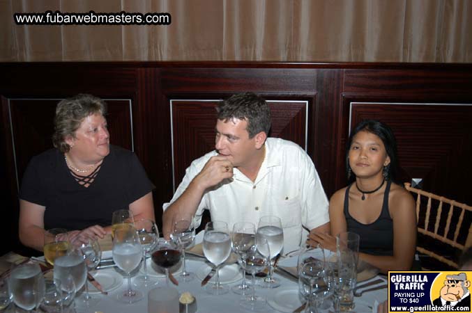 Dinner at HP 2004