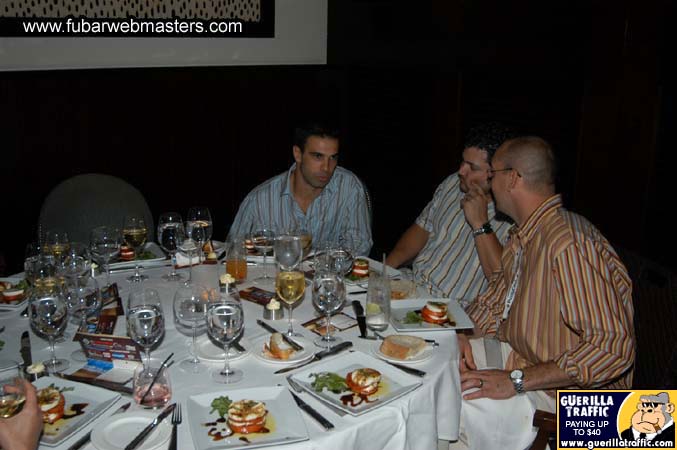 Dinner at HP 2004