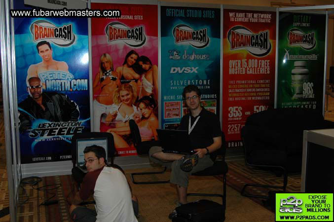 The Show Floor Setup 2005