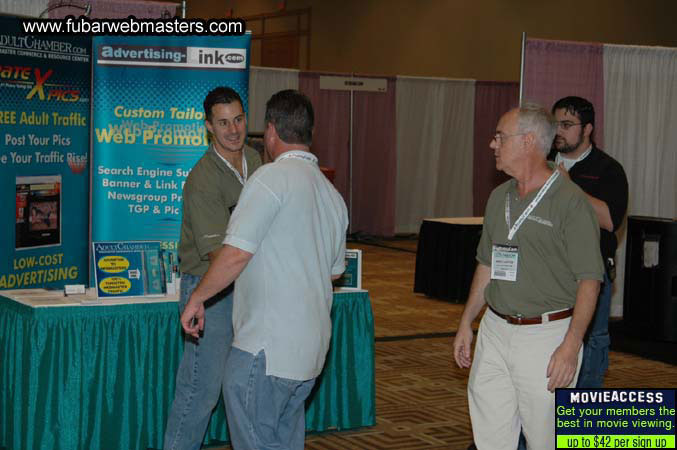 The Show Floor Setup 2005