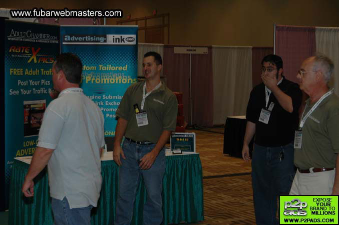 The Show Floor Setup 2005