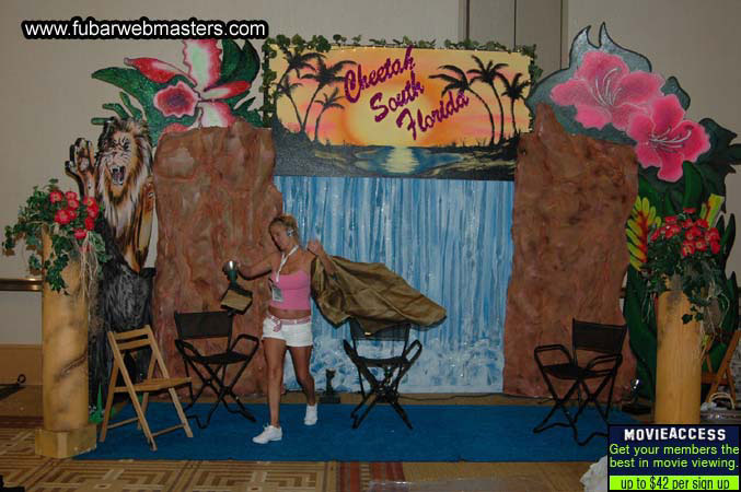 The Show Floor Setup 2005