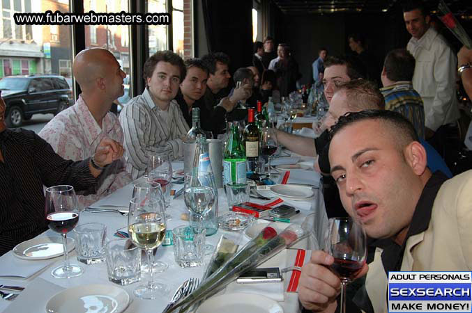 Dinner at Buona Notte 2005