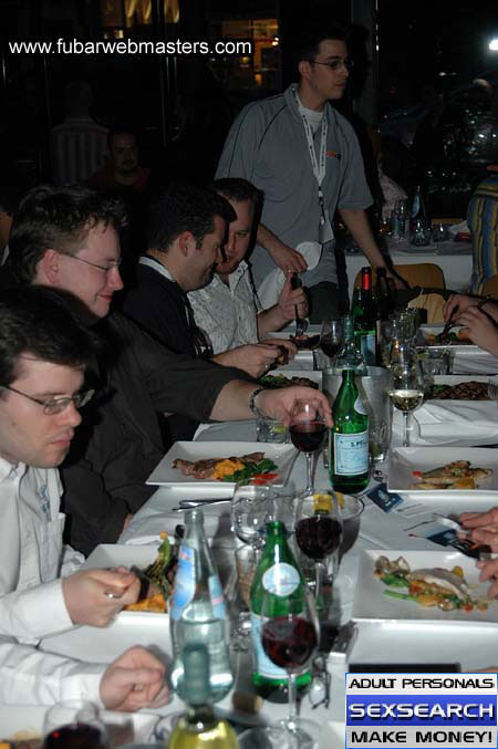 Dinner at Buona Notte 2005