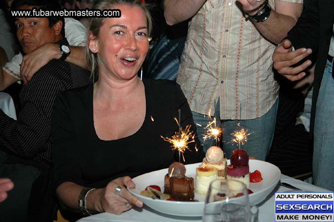 Dinner at Buona Notte 2005