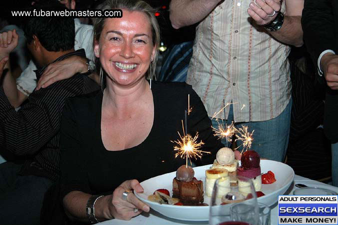 Dinner at Buona Notte 2005