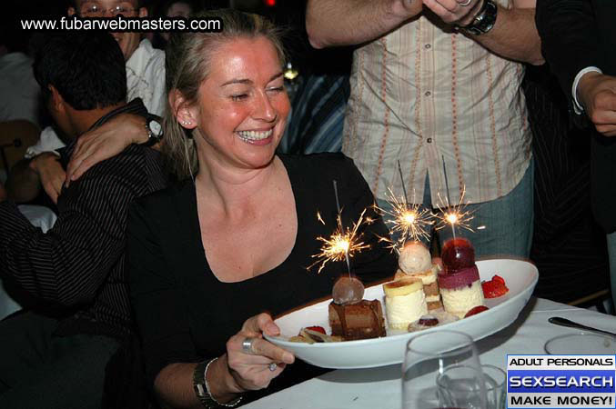 Dinner at Buona Notte 2005