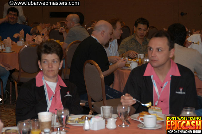 Gay Webmaster Bash Breakfast 2005