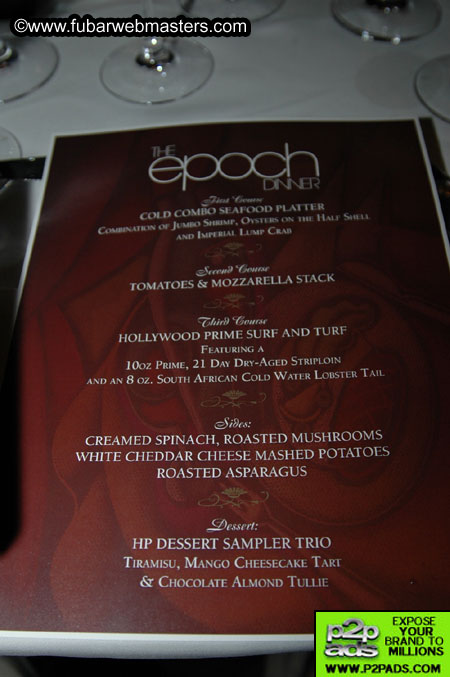 Epoch Dinner @ Hollywood Prime 2005