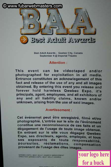 Best Adult Awards 2004