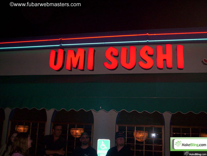 Dinner @ Umi Sushi 2005