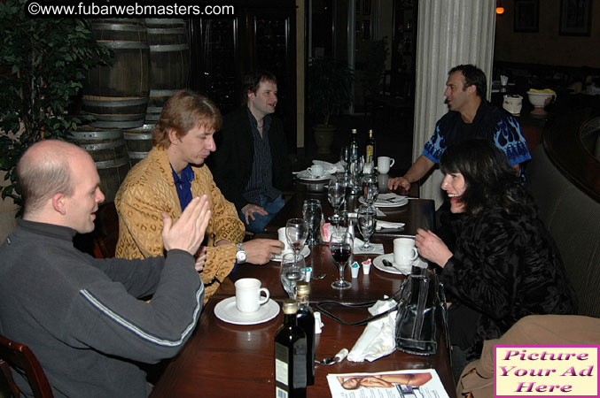 Dinner with a few friends 2005